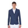 Veste de concours homme Equestro x FISE trois boutons - Marine blazer