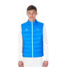 Veste sans manches homme Equestro x FISE coupe slim - Bleu de savoie