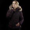Parka femme RAUMA Flags & Cup - Taupe