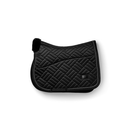 Tapis de selle Equestrian Stockholm Jumping faux mouton Crystal