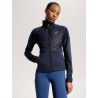 Veste thermique hybride Tommy Hilfiger Equestrian femme - Desert sky