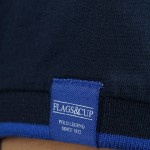 T-shirt homme TIAPARO Flags & Cup Bleu marine