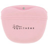 Pochette friandises silicone Je t'aime Equithème - Rose