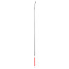 Cravache de dressage Whip & Go culot métal - Rouge / argent