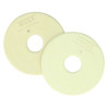 Rondelles de mors Norton semi-ouverte - Blanc