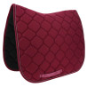 Tapis de selle Riding World Rope - Bordeaux