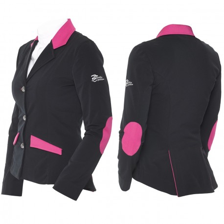 Veste d'équitation femme Grand Prix noire taille 22