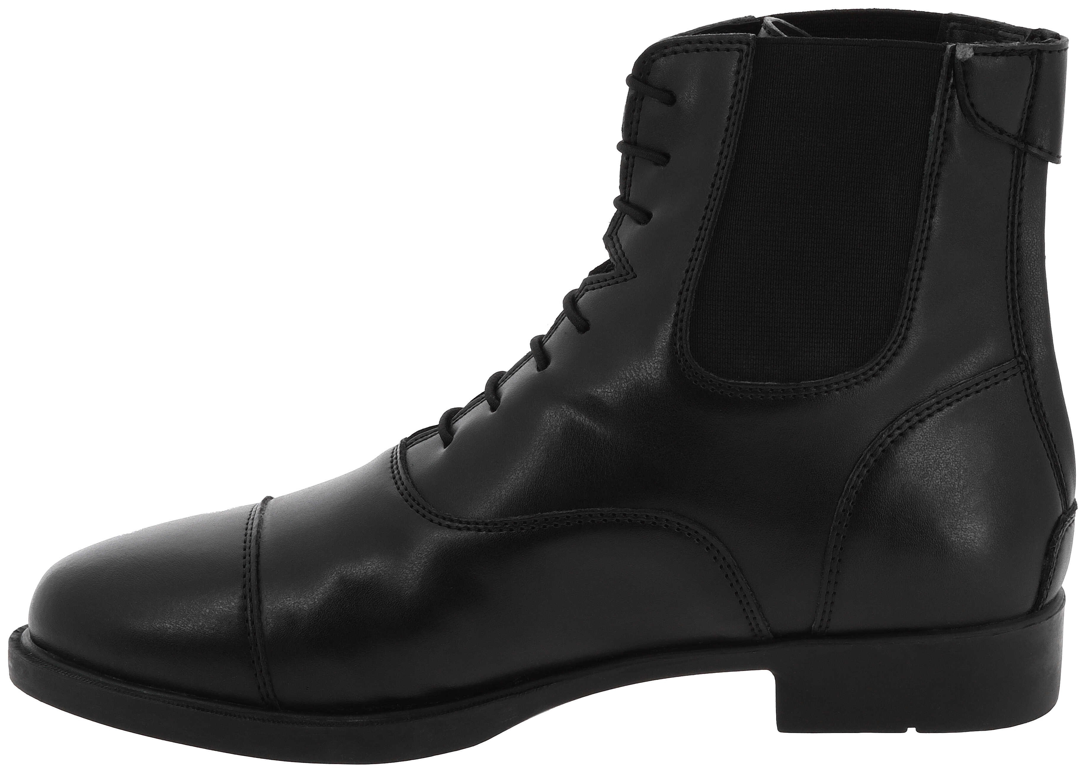 Boots synthétique Riding World à lacets Noir