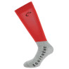 Chaussettes Equithème Compet 2 paires - Rouge / gris clair