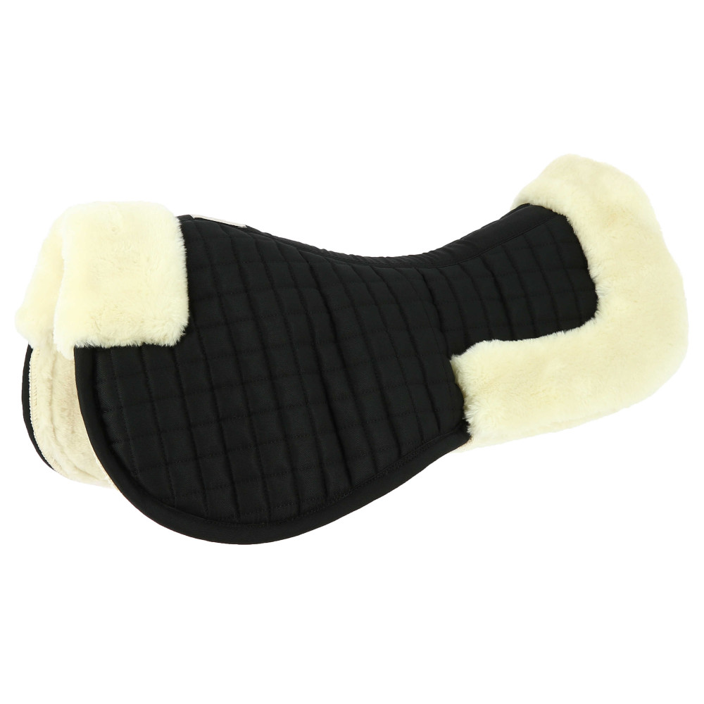 Tapis Selle Feltre Noire Tapis De Selle Renforcé Showman Noir 31x32