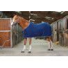 Chemise polaire Riding World avec sursangles croisées 230g - Marine / bleu ciel