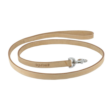Laisse cuir Diego & Louna pour chien