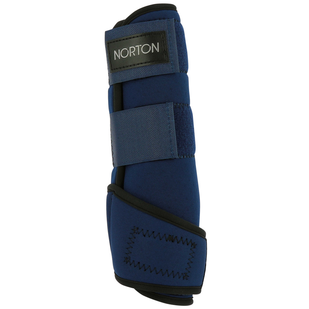 Guêtres Norton XTR à Boutons Marine - Protection Légère Et Confort Optimal Pour Votre Cheval