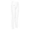 Legging d'équitation Easy Rider Dietse Performance FullGrip femme - Blanc