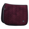Tapis de selle HV Polo Luxury Dressage - Wine