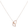 Collier étrier HV Polo Lotta femme - Rose gold