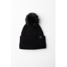 Bonnet tricoté Horze Nele - Noir