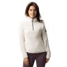 Pull en polaire anorak femme Horze Frieda - Bleu jet strem