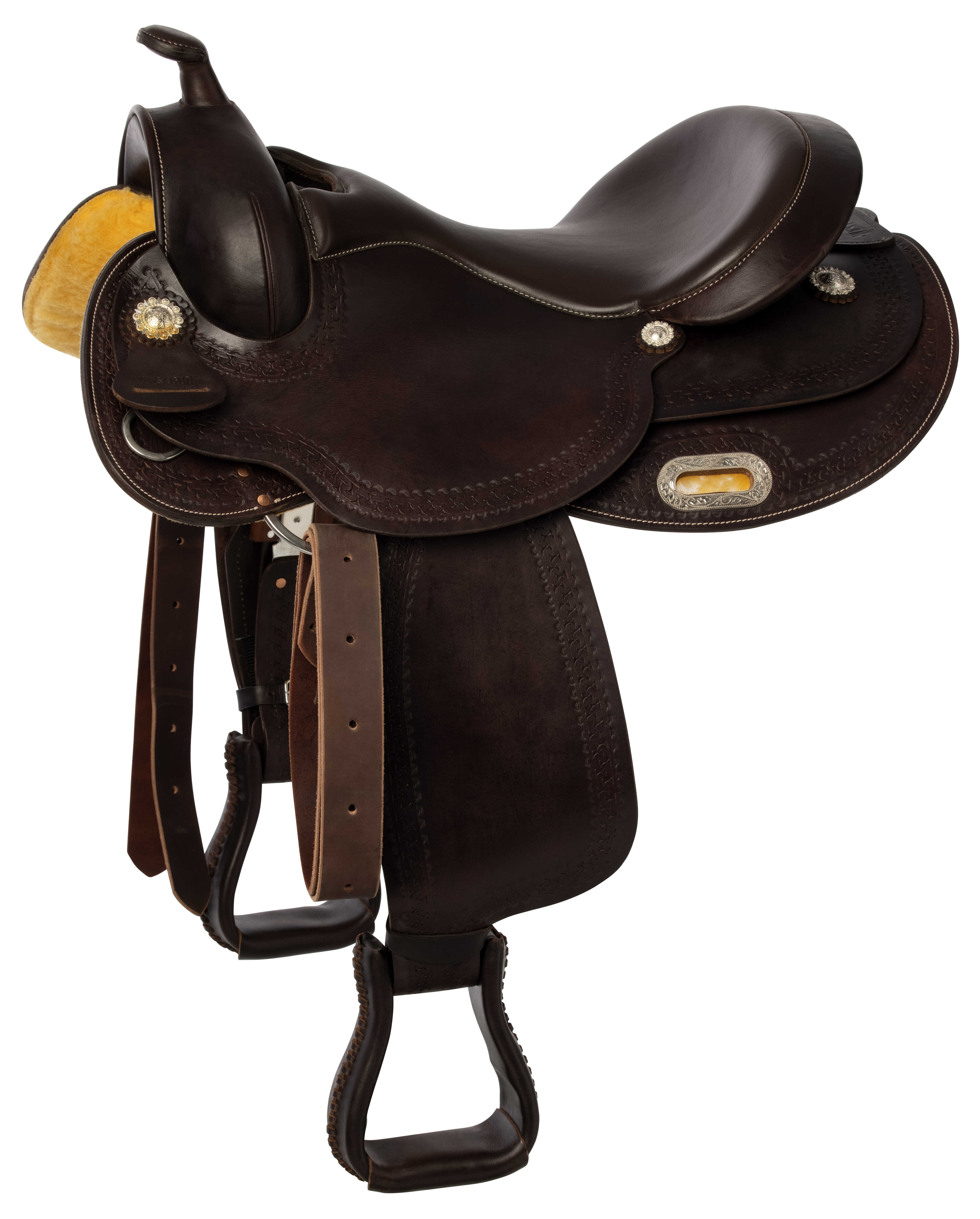 Selle Westride by Franck Perret Arvada Chocolat Marron