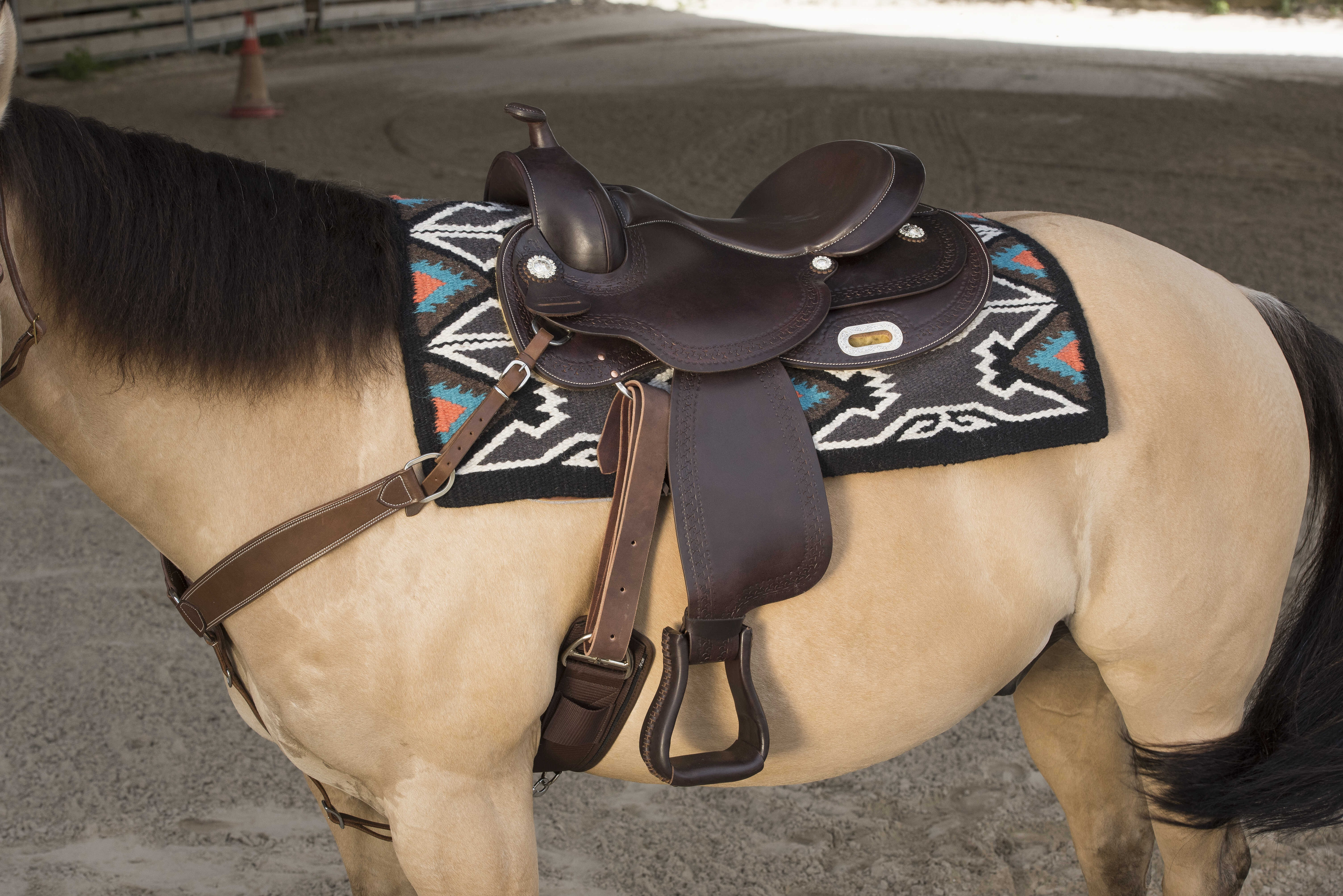 Selle Westride by Franck Perret Arvada Chocolat Marron