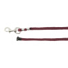 Longe d'attache Equithème Soft - Bordeaux
