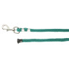 Longe d'attache Equithème Soft - Bleu canard