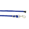 Longe d'attache Equithème Soft Satiné - Bleu marine