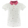 Polo Equi-Kids Love - Blanc