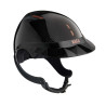 Casque d'équitation NACA Gravity XP carbone - Carbone noir brillant / rose gold