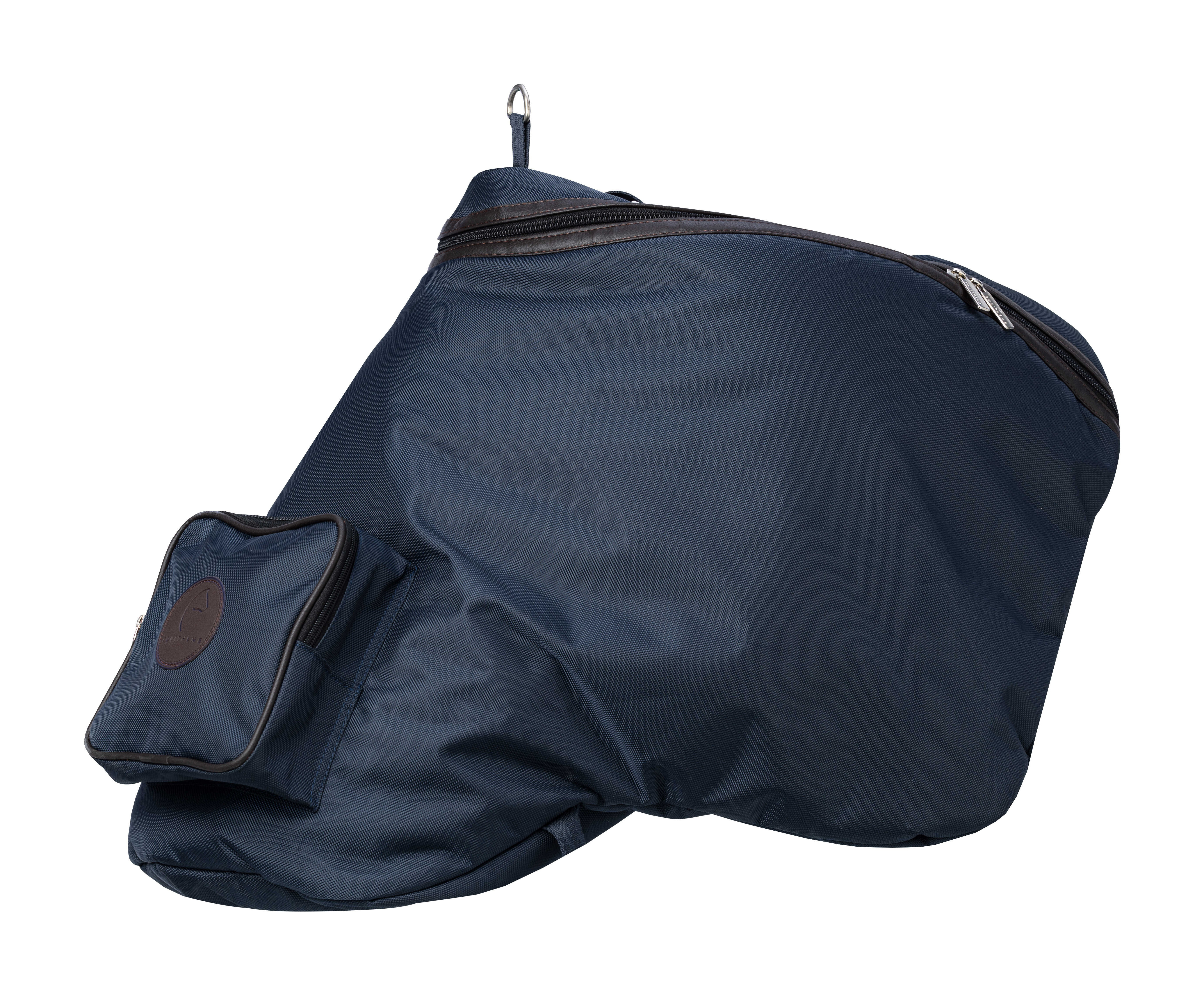 Sac à dos pour selle Equithème Premium Bleu marine