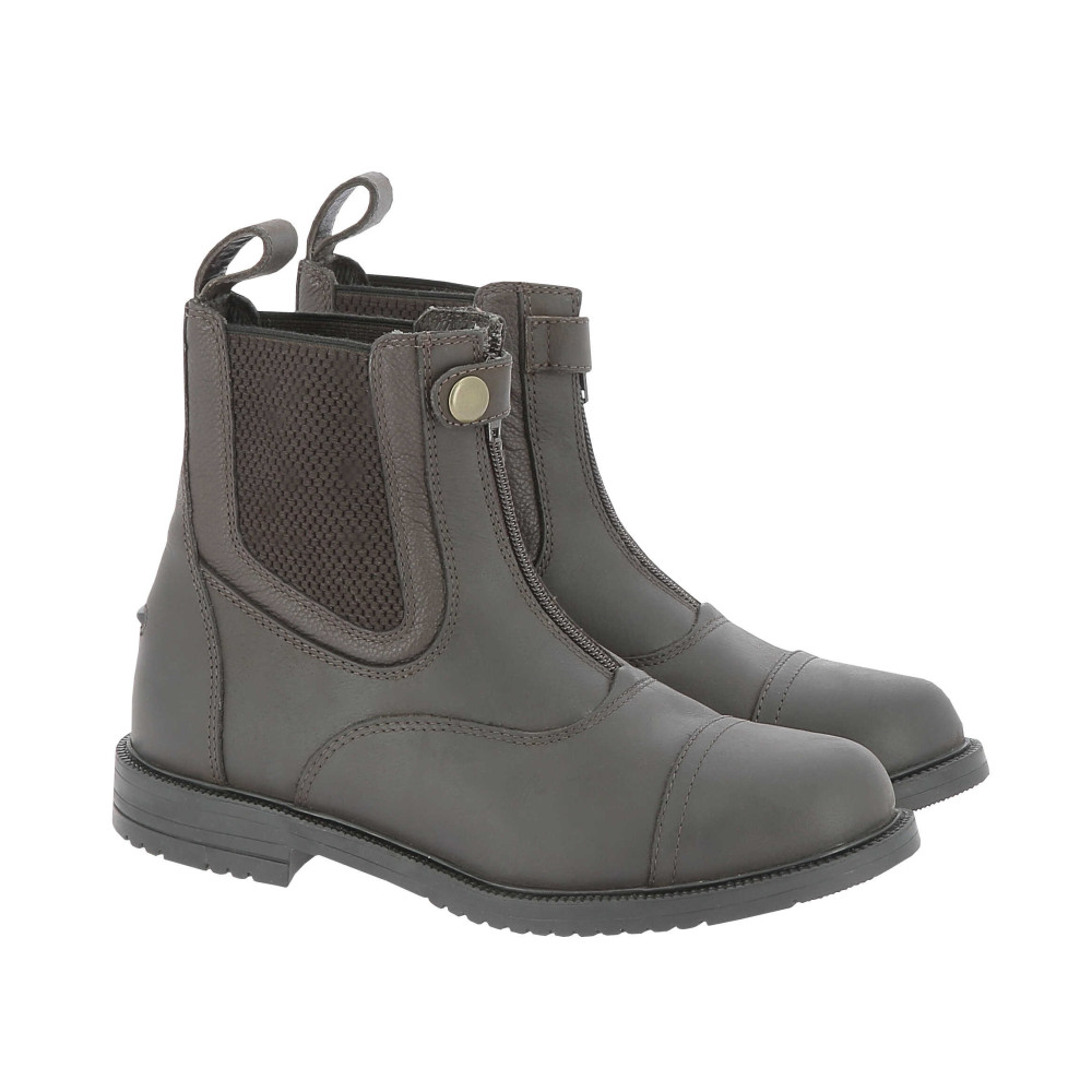 BOTTES CUIR SECOND CHOIX ÉQUITATION ADULTE LB 560 NOIRES