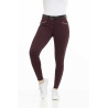 Pantalon Equithème Claudine fond silicone - Bordeaux