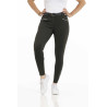 Pantalon Equithème Claudine fond silicone - Vert foncé