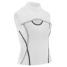 Polo Equithème Puebla sans manches - Marine / gris
