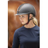 Casque Equithème Glint Mat - Noir mat / rose