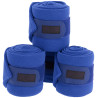 Bandes de polo Equithème par 4 - Bleu roi