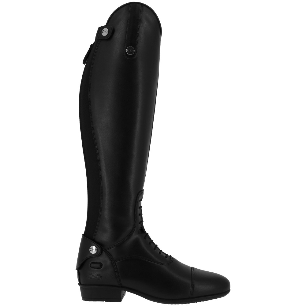 Bottes Paddock Enfant EquiStar Synthétique Lacets Tout Temps Noir Taille 13 (occasion, Excellent état)