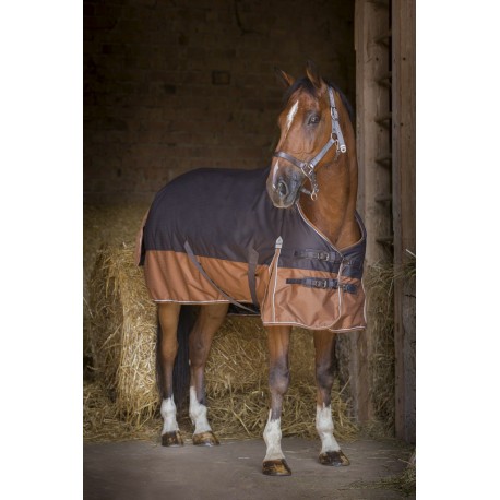 Turnout Rug 600D Tyrex aisance Equitheme Grey/Brown NEW 