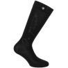 Chaussettes Je t'aime Equithème Cassis - Noir