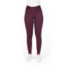Legging à fond silicone Equithème Alizé femme - Prune