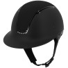 Casque Equithème Soazy Mat Crystal x 5 - Noir / Strass