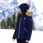 Flags & Cup Valtola Ladies down jacket Navy blue Flags & Cup Valtola Ladies down jacket Navy blue