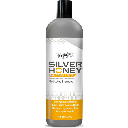 Shampoing Absorbine Silver Honey