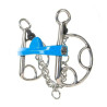 Mors espagnol Metalab Flexi demi-lune - Bleu