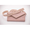 Pochette Pénélope New Phone pocket - Rose poudré