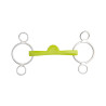 Mors réglable Metalab Flexi Soft 3 anneaux demi-lune - Vert
