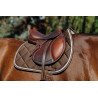 Tapis de selle Equithème Classic - Marron foncé