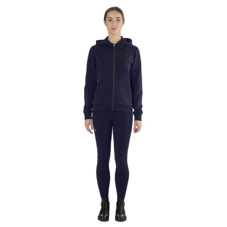 Sweat zippé à capuche femme Ego7