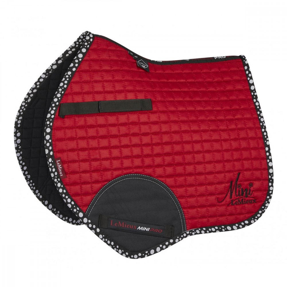 Lemieux - Tapis De Dressage Square Carbon Mesh Noir - Myver Sellerie