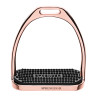 Étriers Sprenger semelles caoutchouc - Rose gold